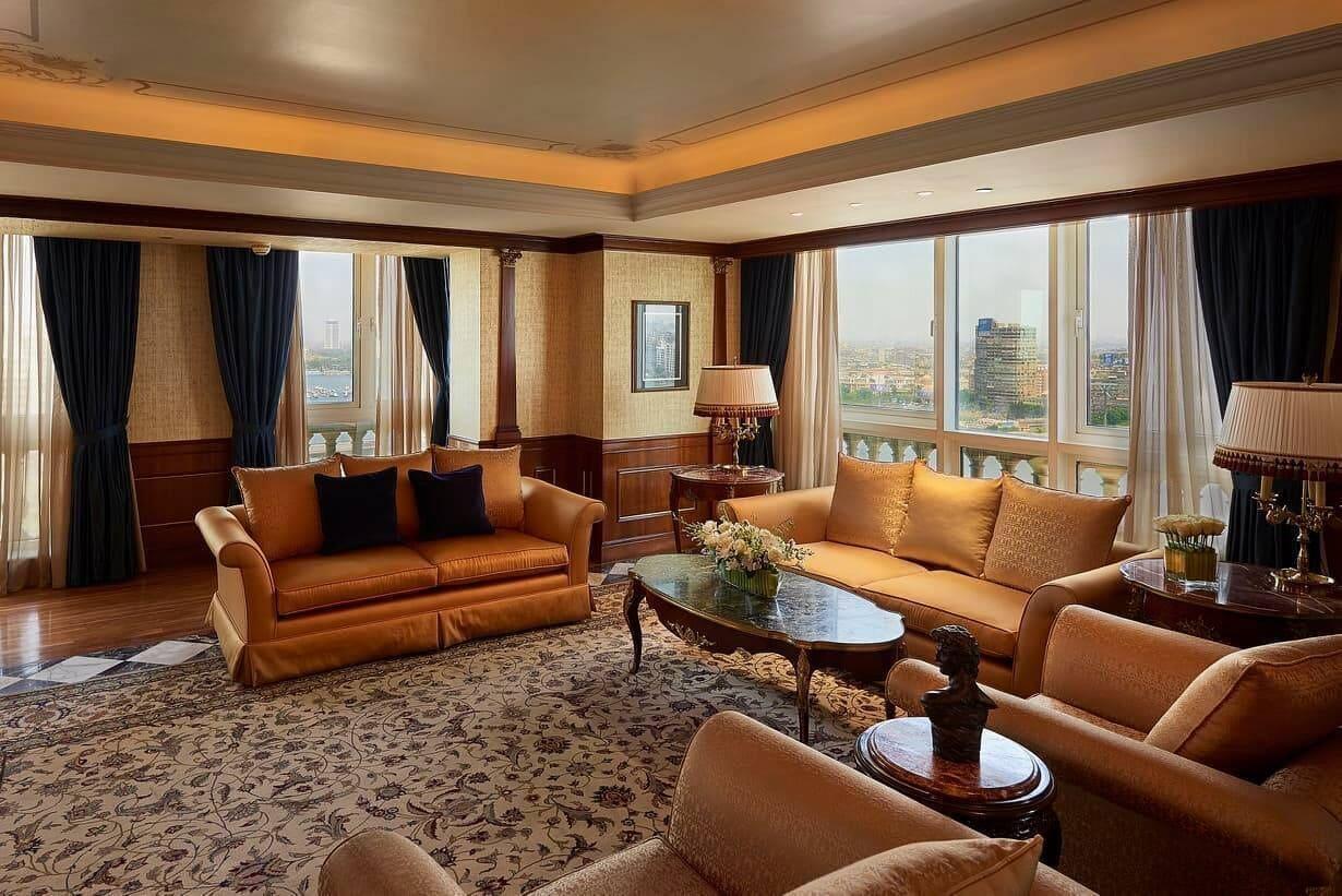 Four Seasons Cairo At The First Residence Giza Екстер'єр фото A suite at the Four Seasons Hotel, Cairo
